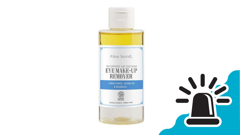 Retirado un lote del desmaquillante de ojos Alma Secret